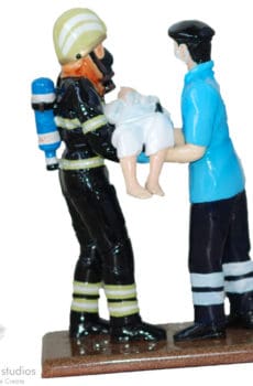 3d print firefighter saving child