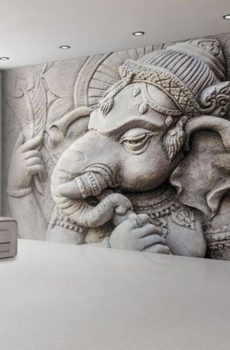 3d wall art decor Lord Ganesha
