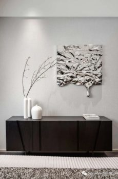 contemporary 3d metal wall art