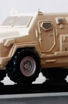 3d print resin army car