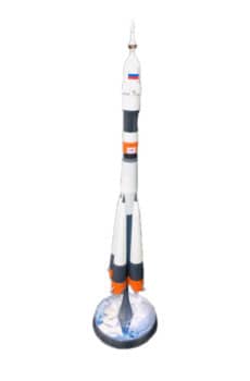 scale model of space rocket