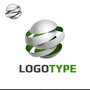 3d logo design sample