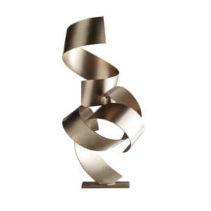 Abstract Art made in dubai and designed in metal