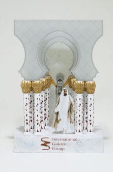 Abu Dhabi grand mosque crystal souvenirs