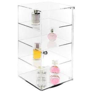 Acrylic display boxes custom made for perfum