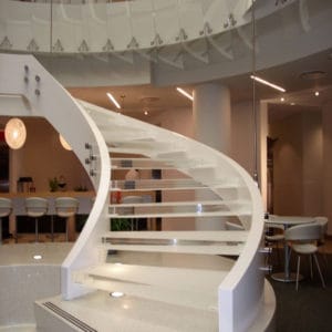 Acrylic staircase with customized option