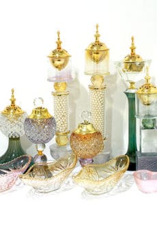 Crystal incense burner holder in Dubai