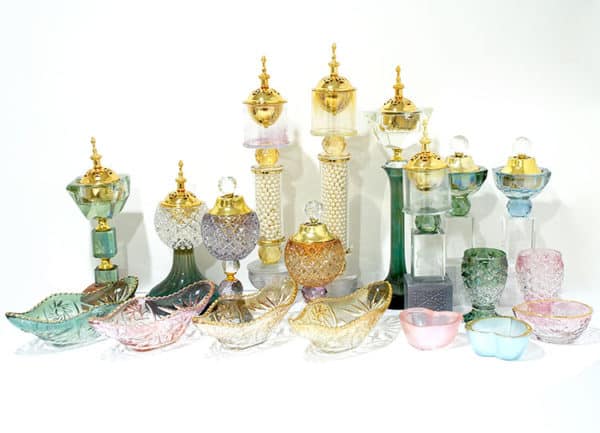 Crystal incense burner holder in Dubai