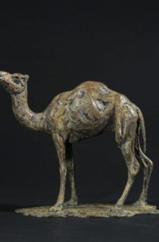 Customized resin wax camel outdoor statue made in Dubai