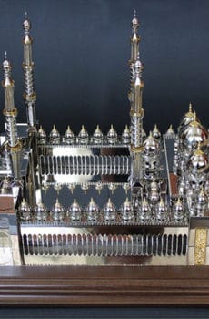 Customized metal Abu Dhabi Sheikh Zayed mosque model