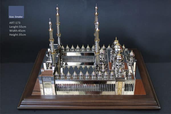 Customized metal Abu Dhabi Sheikh Zayed mosque model