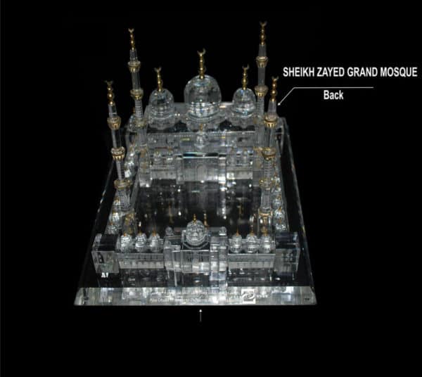 Crystal Souvenir model of grand mosque