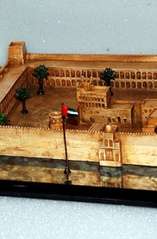 Customized Abu dhabi fort souvenir