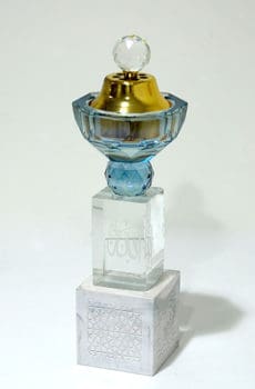 Customized crystal bukoor burner souvenir