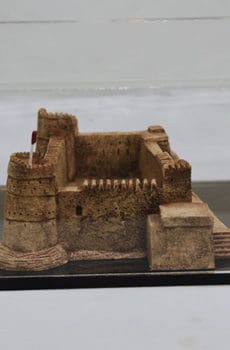 Oman nakal fort souvenir model made in Dubai