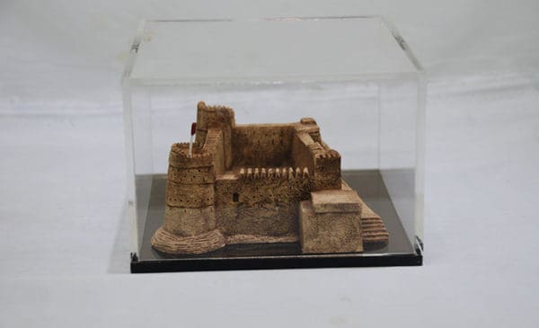 Oman nakal fort souvenir model made in Dubai