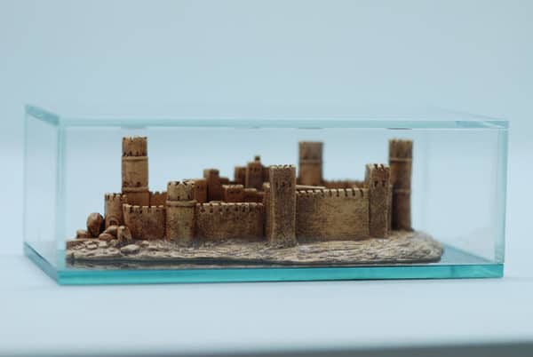 3d customized fort souvenir model of Oman