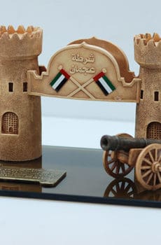 customized 3d resin fort souvenir of Dubai