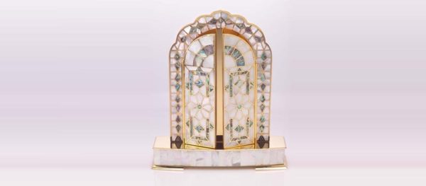 mother of pearl traditional door souvenir