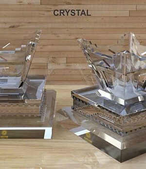 Customized crystal bukhoor stand in Dubai