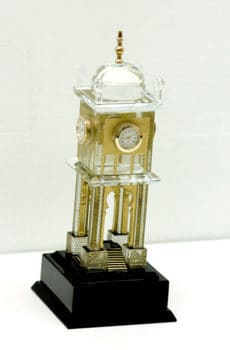 customized crystal clock tower of Qatar