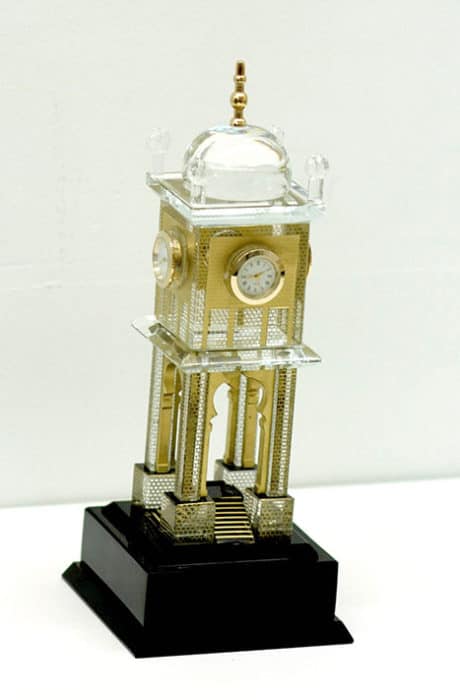 customized crystal clock tower of Qatar