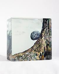 3d encapsulated layered art in glass