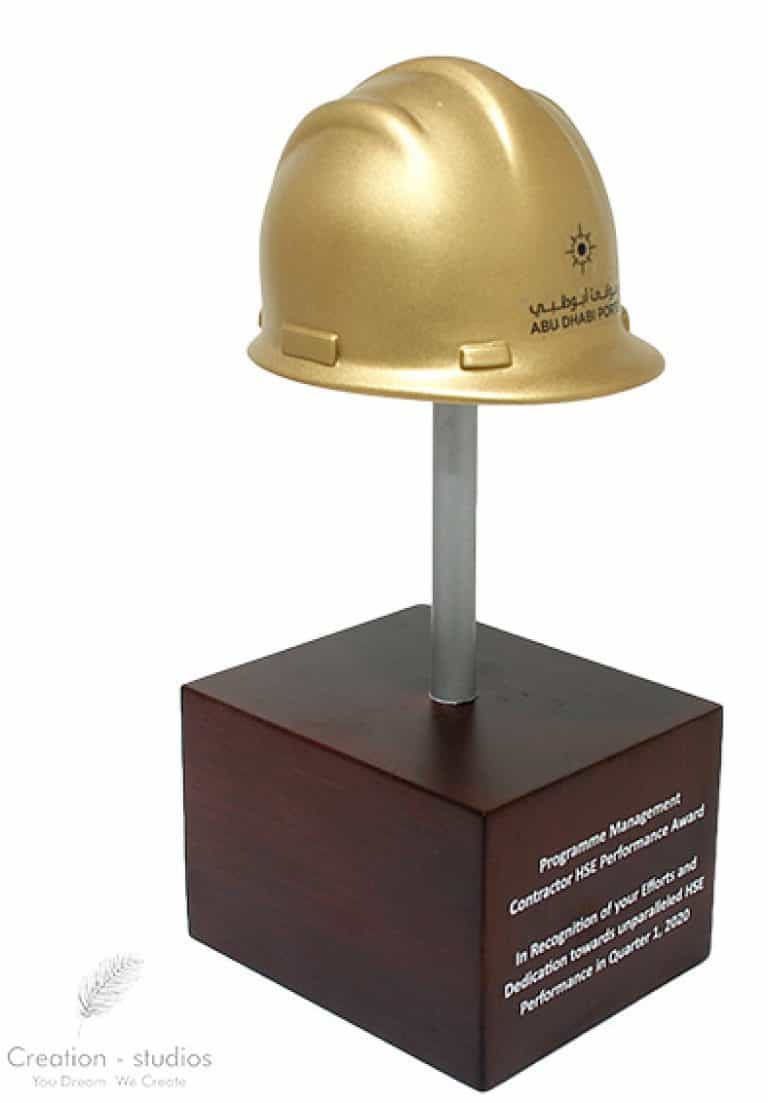 3d print awards made using helmet
