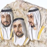 custom resin sculptures in uae of emirates sheikh