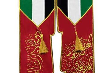 National day scarf in uae color