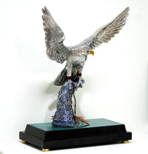 Arabic falcon with plating