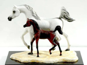 Horse Sculpture in resin in UAE